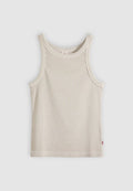 Levi's® ESSENTIAL RACER TANK - Top - garment dye chateau gray