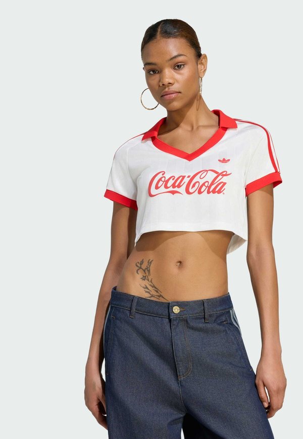 adidas Originals ADIDAS X COCA-COLA - Polo shirt - core white