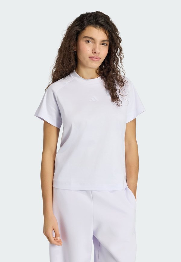 adidas Sportswear ADIDAS SPORTSWEAR SOFT LUX TEE - Basic T-shirt - frozen purple