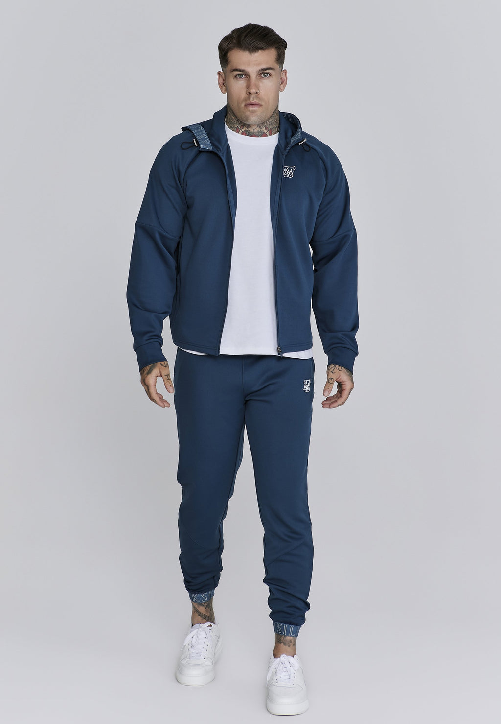 SIKSILK ESSENTIAL POLY FULL ZIP