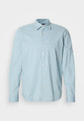 LONG SLEEVES ONE RECTANGULAR CHEST POCKET ROUND HEM Media 1