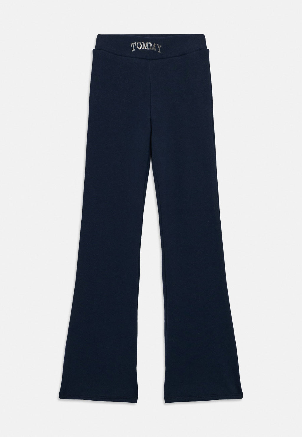 EXTRA SLIM METALLIC LOGO FLARED LEGGINGS Media 1
