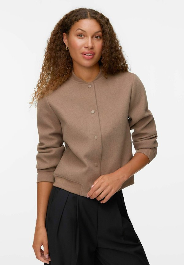 Vero Moda Bomber VMCHLOE - Bomber Jacket - brown lentil