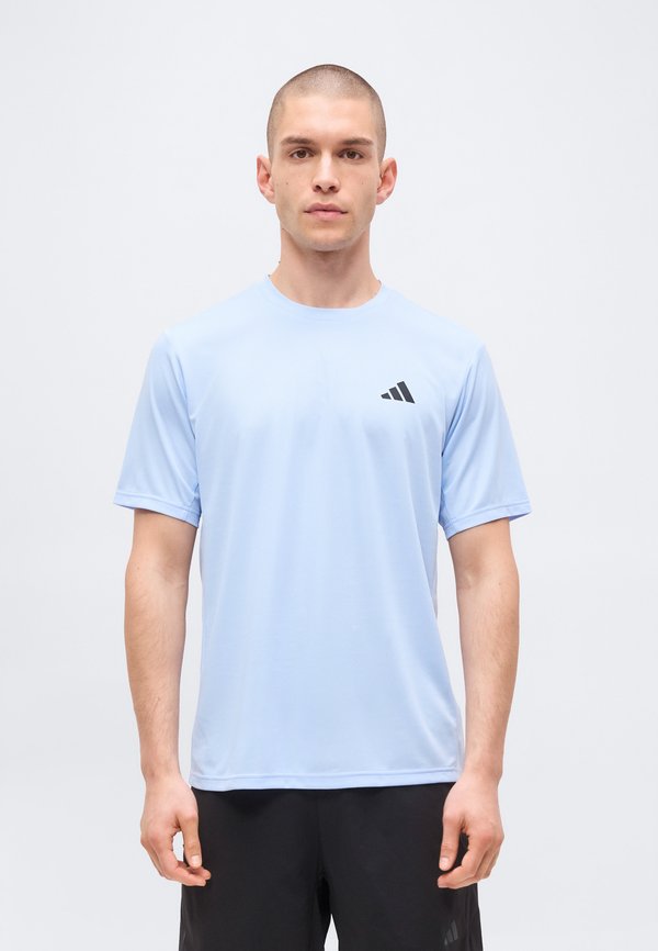 adidas Performance WORKOUT ESSENTIALS BASE - Sports T-shirt - glow blue