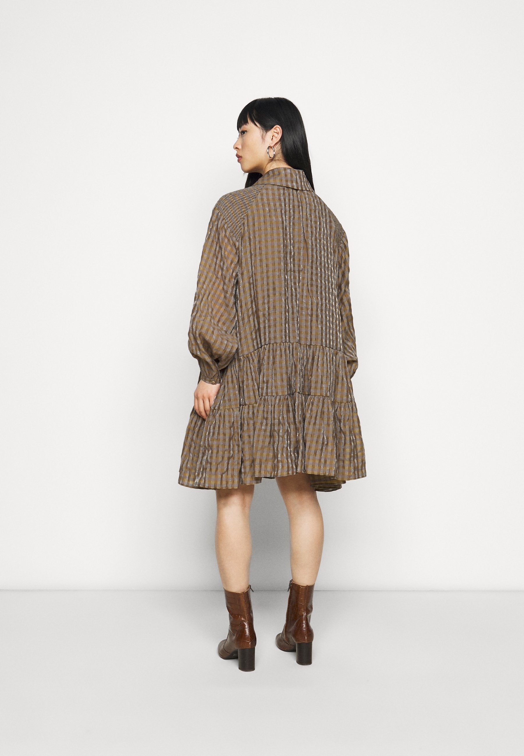 Glamorous Petite LADIES DRESS GINGHAM