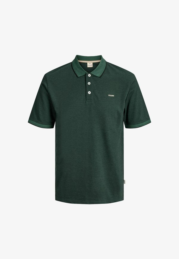 Jack & Jones POLOSHIRT PLUS SIZE POLOSHIRT - Polo shirt - pineneedle