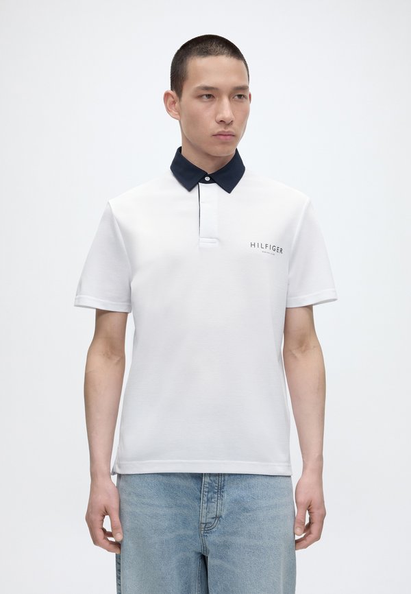 Tommy Hilfiger CLASSIC FIT RUGBY ATHLEISURE SAIL PACK - Polo shirt - white