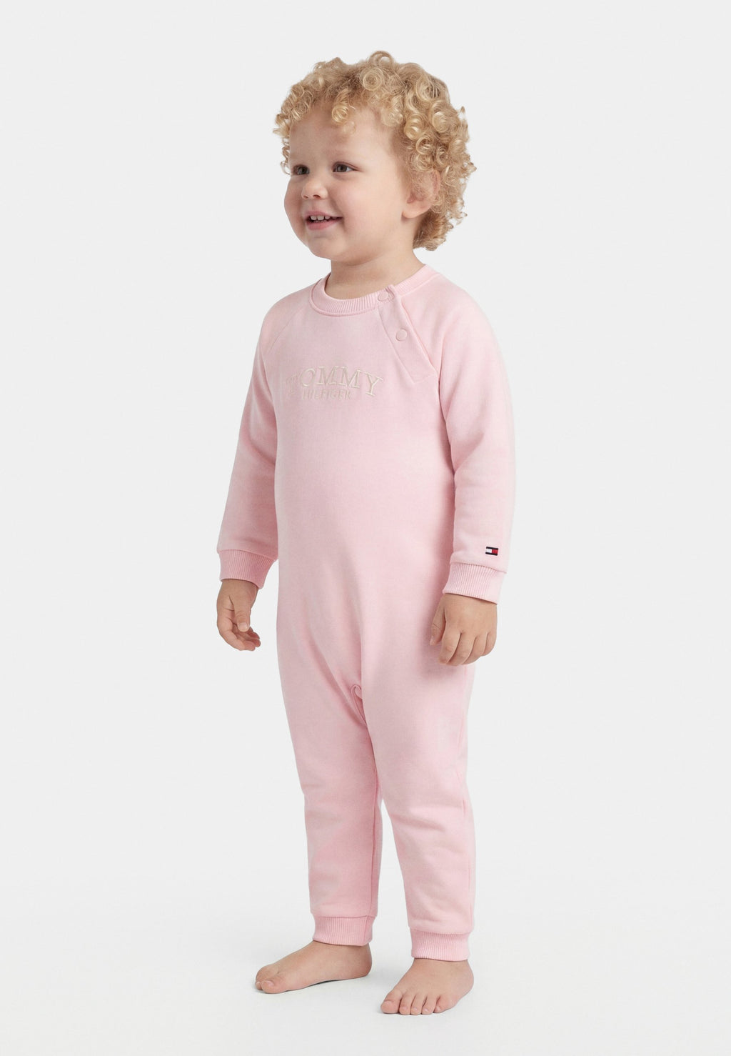 LOGO EMBROIDERY TERRY COVERALL Media 2