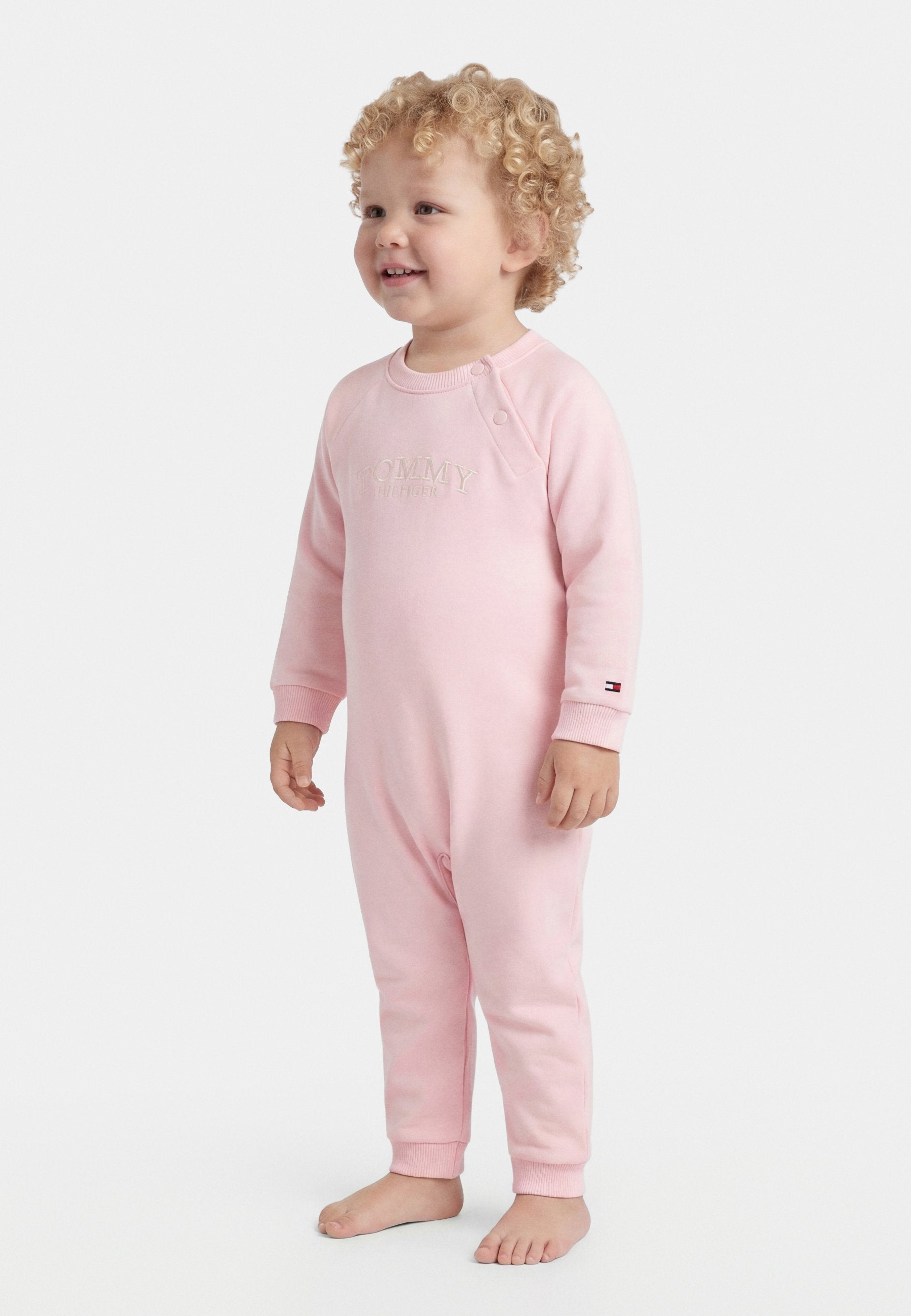 LOGO EMBROIDERY TERRY COVERALL Media 2