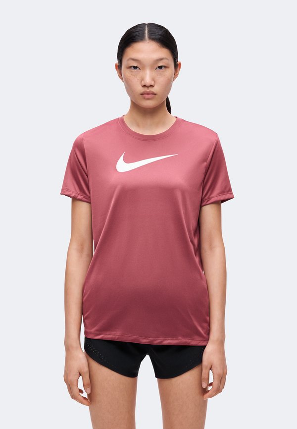 Nike Performance TEE  - Sports T-shirt - pink smoke/white