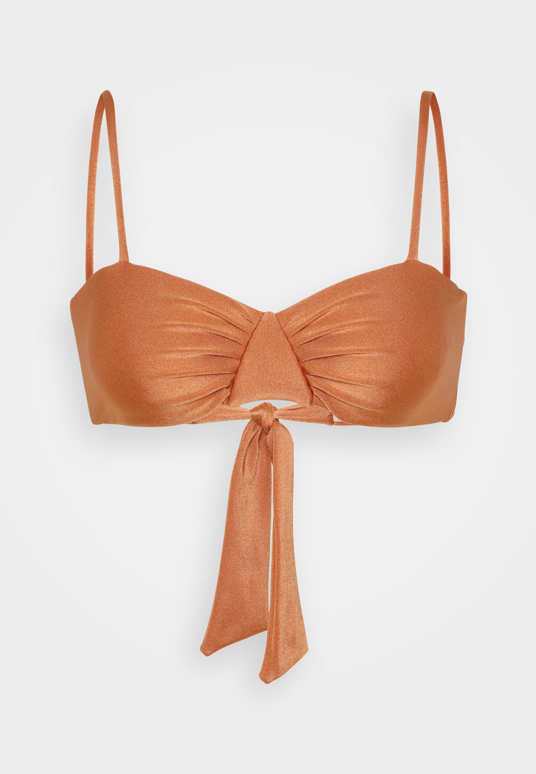 ADRIANA DEGREAS SOLID FRILLED