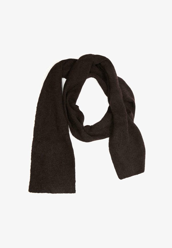 Bershka EXTRA LONG - Scarf - dark brown