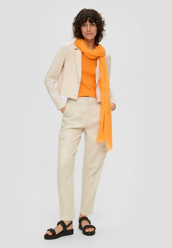 s.Oliver UNIFARBENER  - Scarf - orange