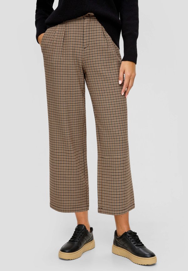 s.Oliver Trousers - schwarz