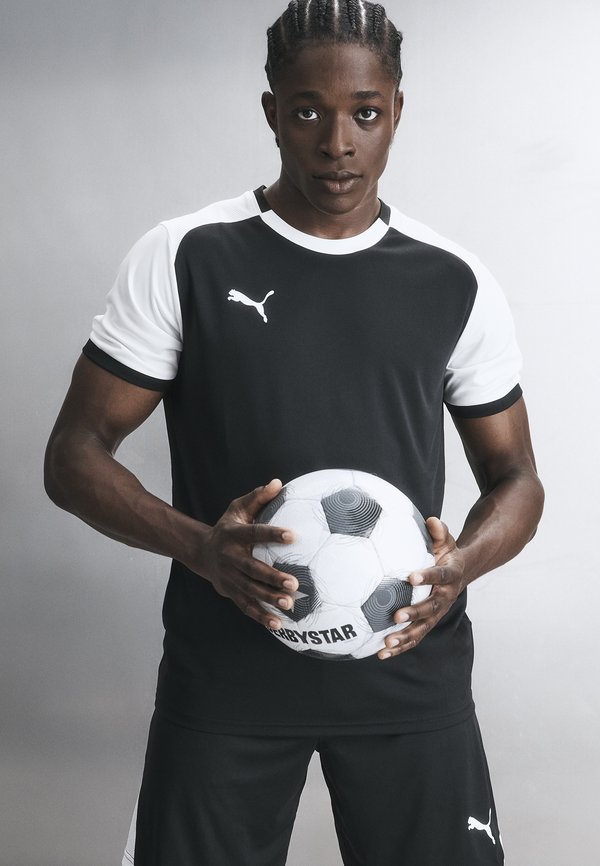 Puma TEAMLIGA MATCHDAY - Sports T-shirt -  black/white
