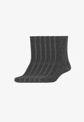 s.Oliver 6ER PACK - Socks - anthracite melange