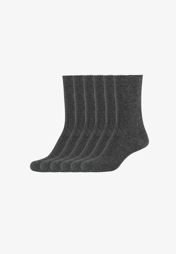 s.Oliver 6ER PACK - Socks - anthracite melange