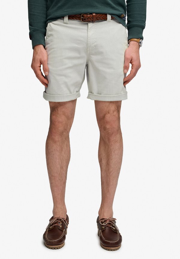 Superdry & Co SUPERDRY UTILITY CHINO SHORTS.. - Shorts - silver city grey