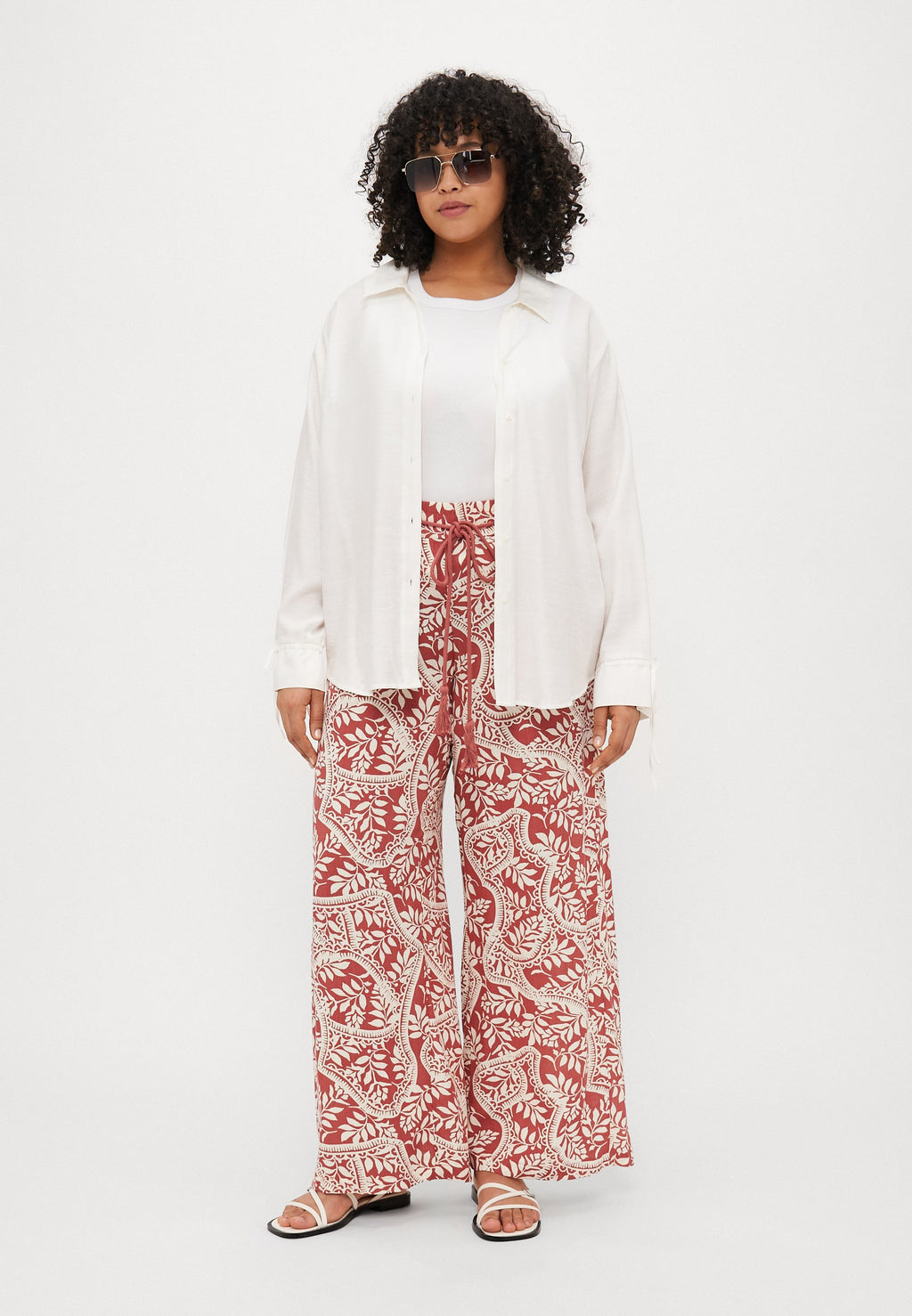 Vero Moda Curve VMCBALI WIDE PANTS