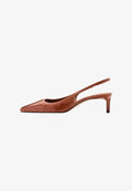 Mango ADULT - Classic heels - cognac