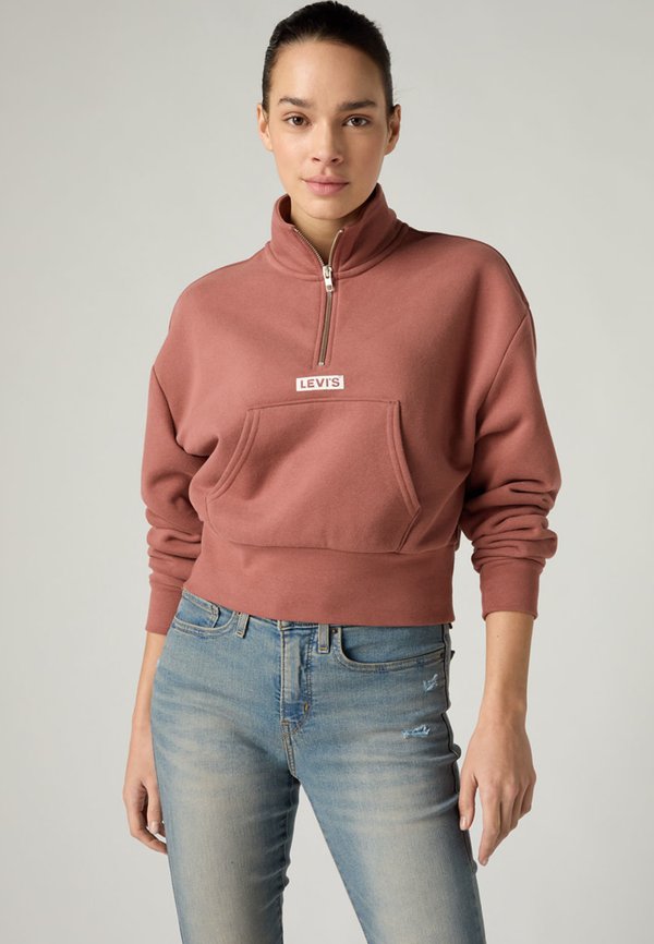 Levi's® GRAPHIC SARA ZIP - Sweatshirt - crushed berry