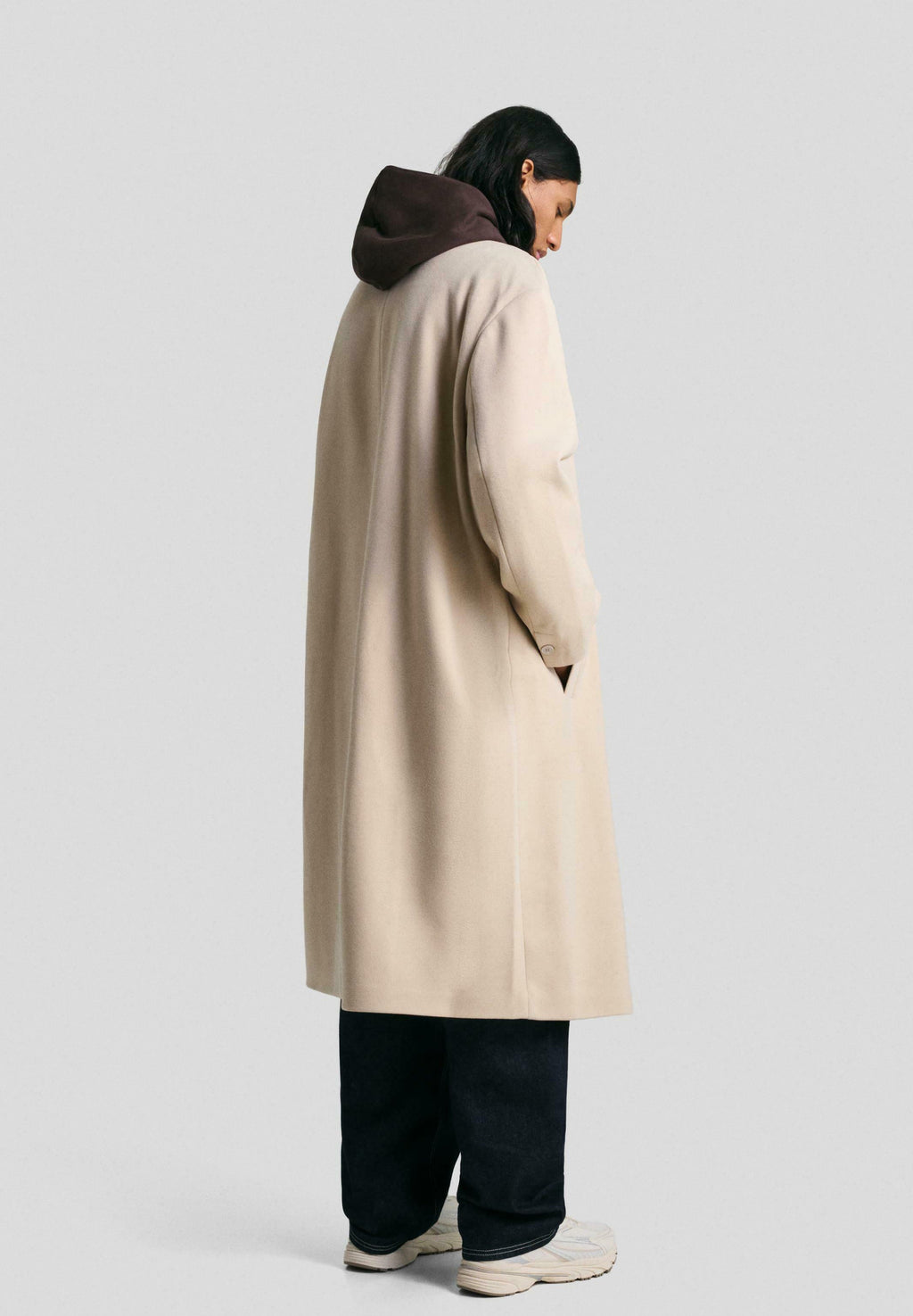 Bershka DOUBLE-BREASTED TEXTURE