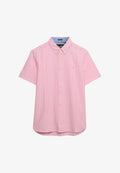 Superdry & Co SUPERDRY PREPPY OXFORD SHORT SLEEVE SHIRT.. - Shirt - cali coral optic stripe