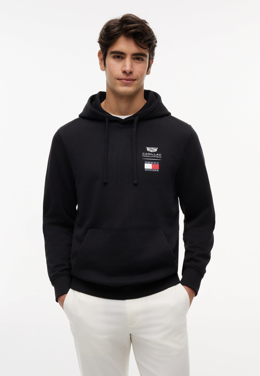 TH X CADILLAC FORMULA 1 TEAM LOGO HOODIE UNISEX Media 3