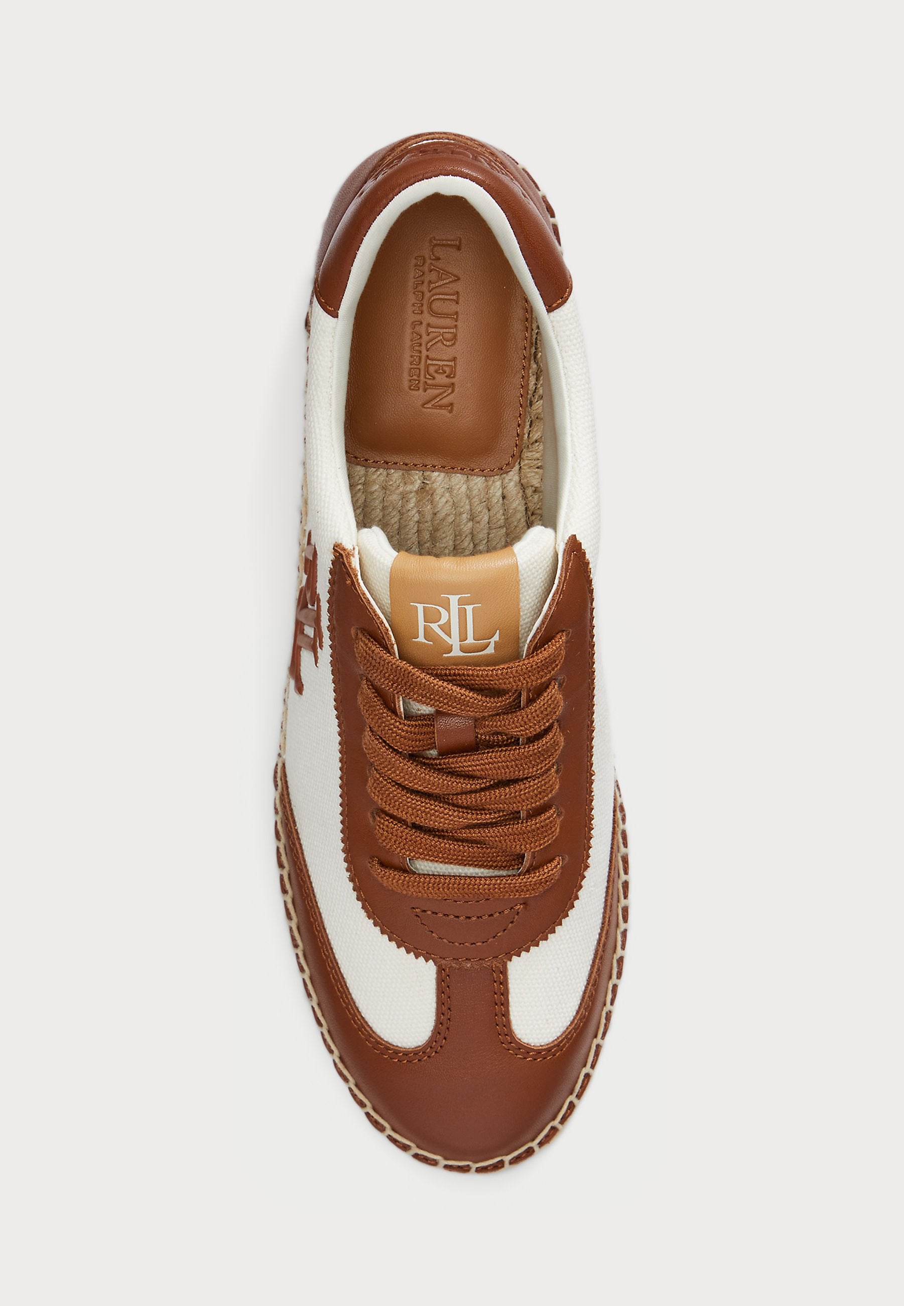 Lauren Ralph Lauren LUIZE CANVAS & NAPPA ESPADRILLE SNEAKER