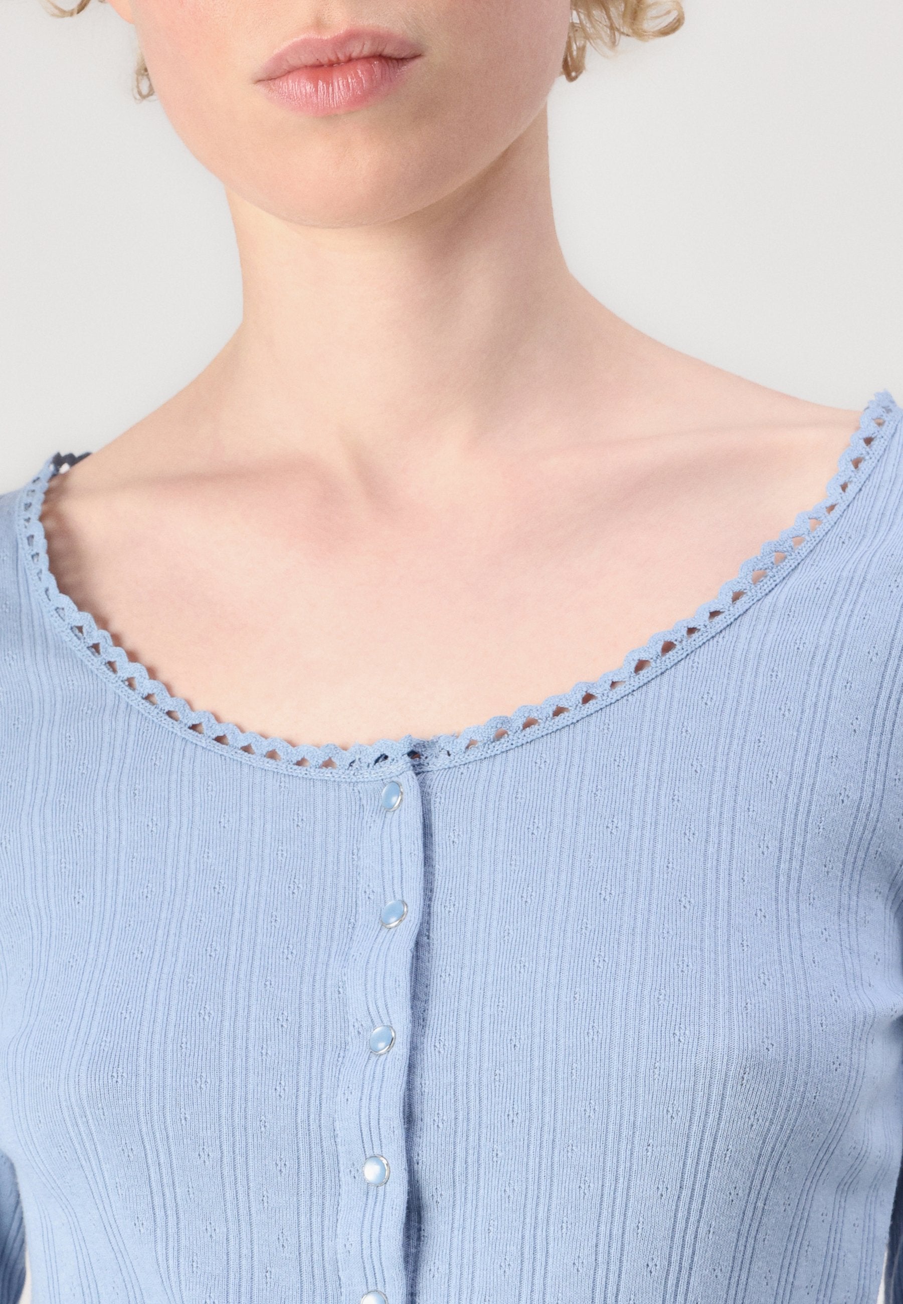 GAP POINTELLE SCOOP CARDI