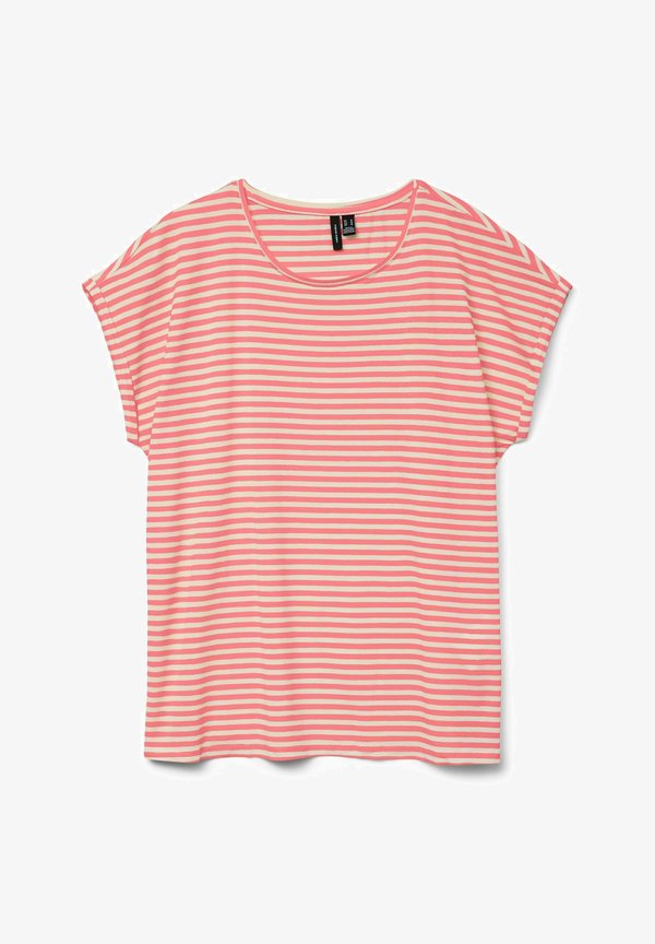 Vero Moda VMAVA - Print T-shirt - coral paradise