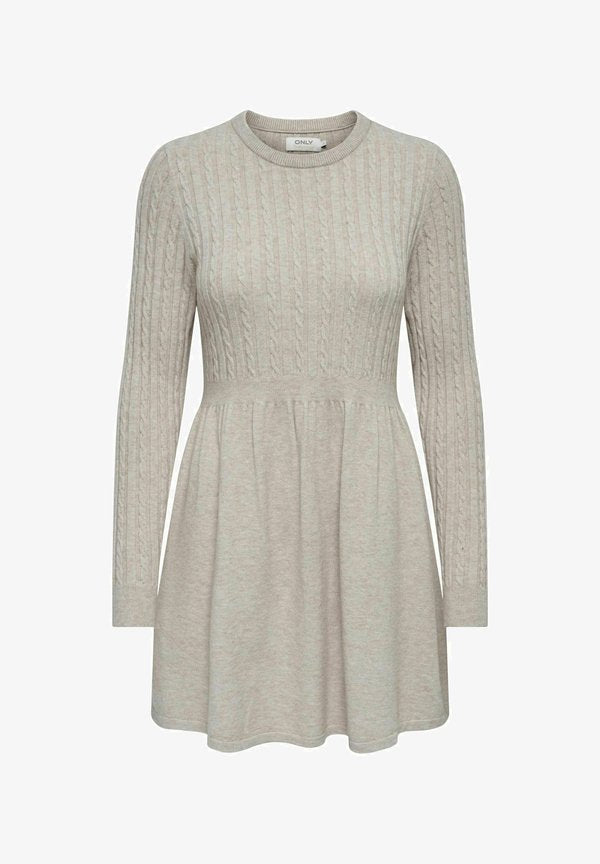 ONLY Knitted ONLFIA Short - Jumper dress - beige