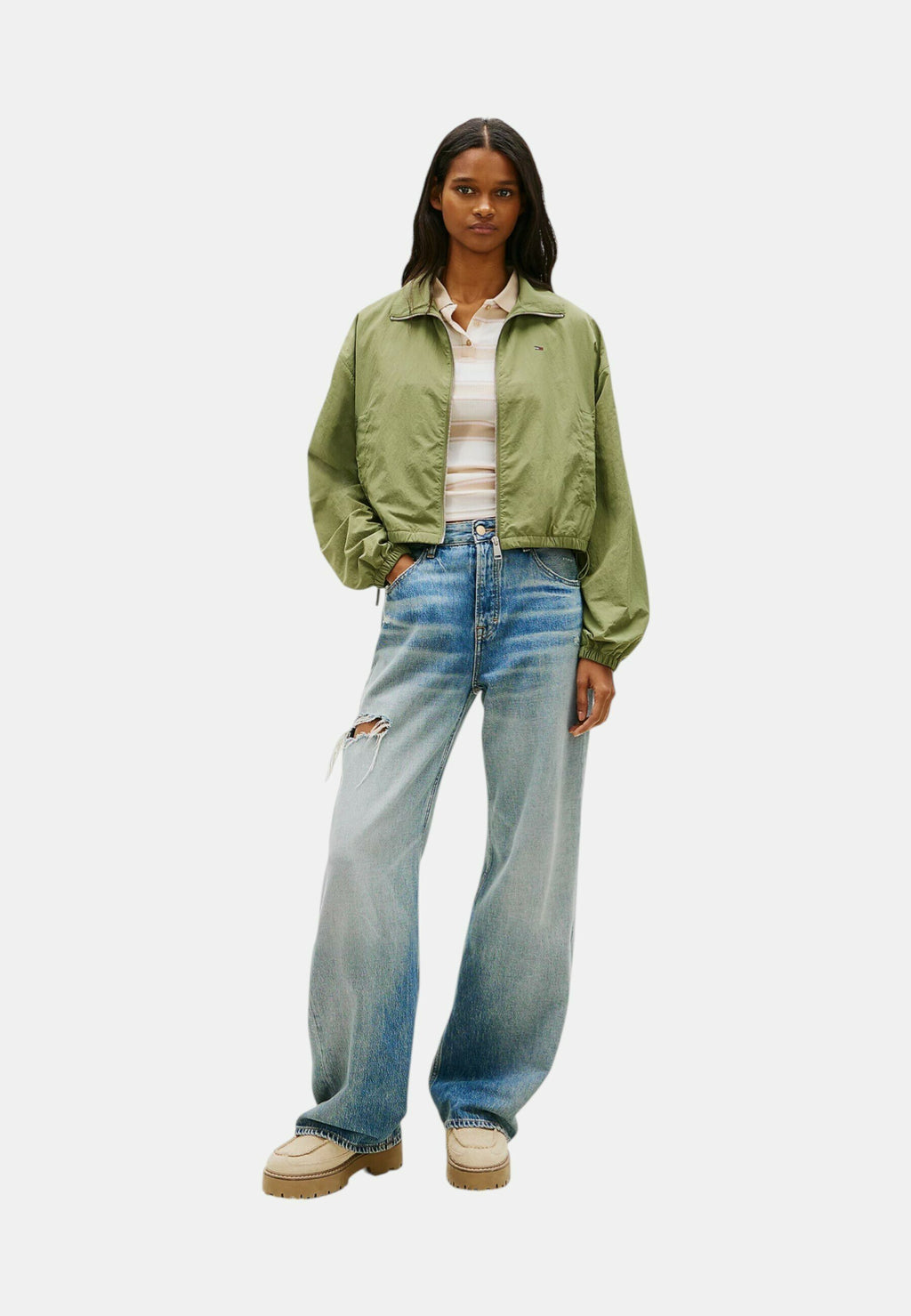 GIACCA DONNA TOMMY HILFIGER VERDE Media 2