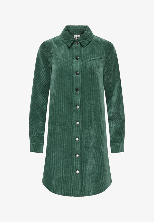 ONLY ONLTRACY A SHAPE DRESS - Shirt dress - pineneedle