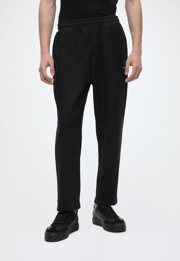 Calvin Klein PREMIUM MICRO LOGO  - Tracksuit bottoms - black