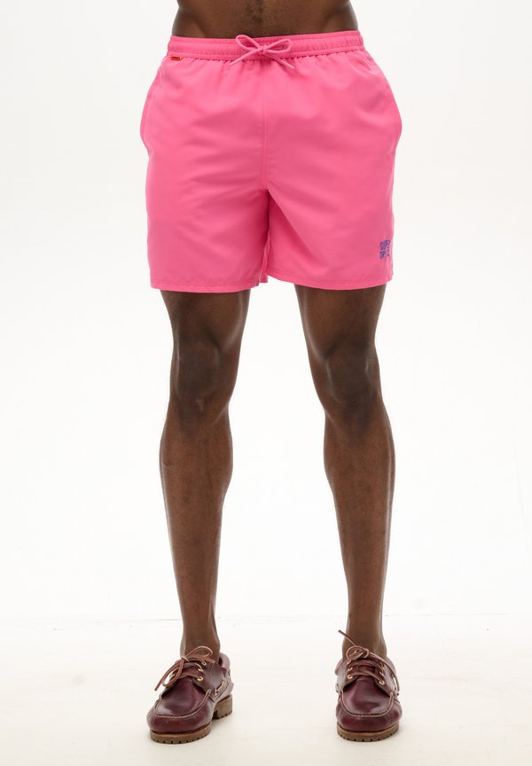 Superdry & Co ESSENTIAL - Swimming shorts - shocking pink
