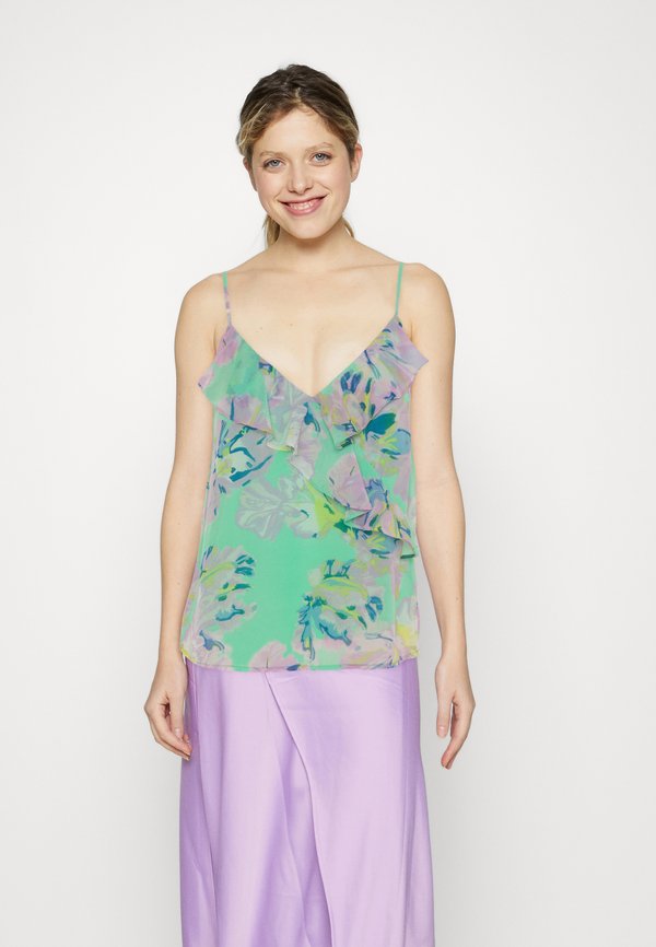 Vero Moda VMHOPE DINO SINGLET - Top - jade cream/hope