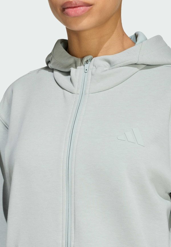 adidas Performance DESIGNED FOR TRAINING FULL ZIP HOODED