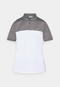Calvin Klein Golf COLOUR BLOCK - Polo shirt - charcoal/white