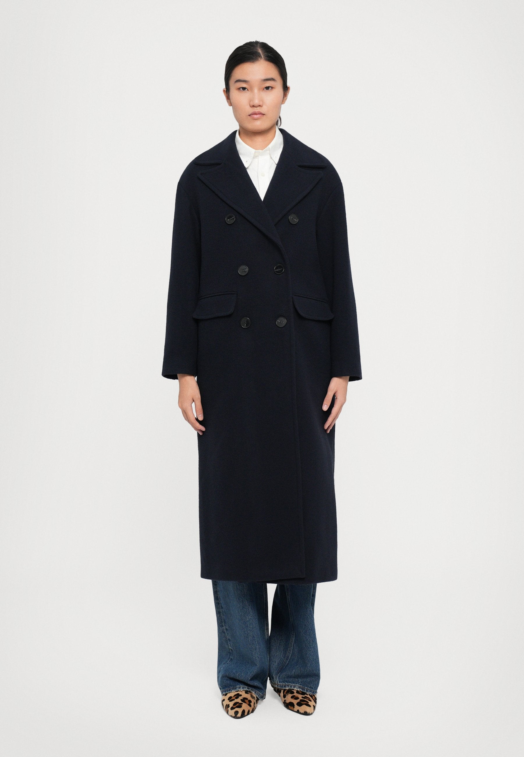 STUDIO ID DOUBLE BREASTED COAT