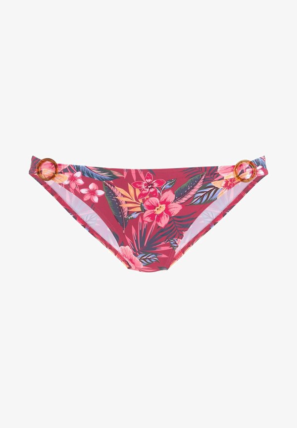 s.Oliver Bikini bottoms - rostrot bedruckt