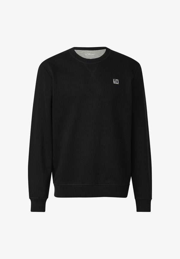 s.Oliver SWEATSHIRT - Sweatshirt - schwarz