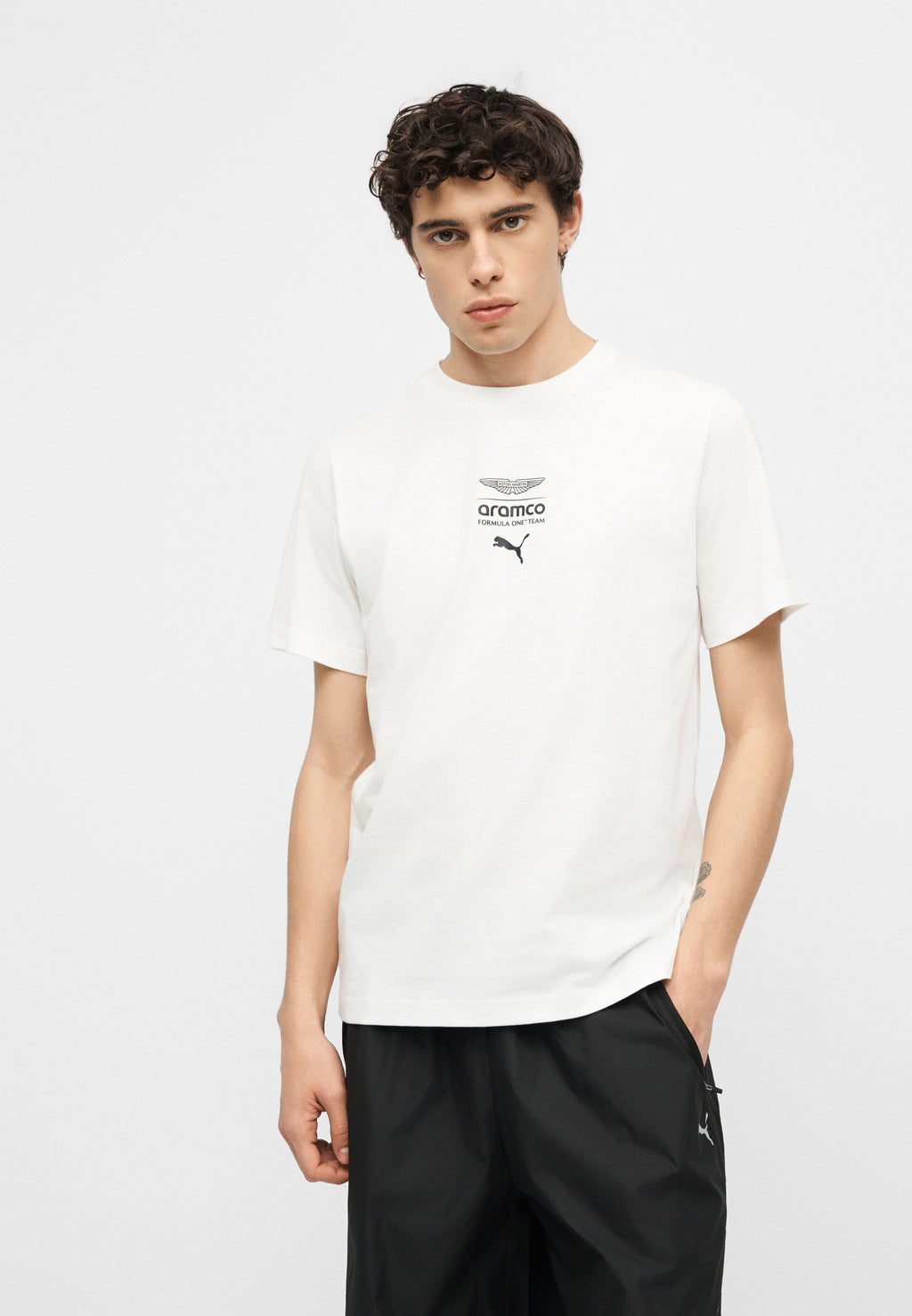 Puma AMF1 ESSENTIAL LOGO TEE REGULAR