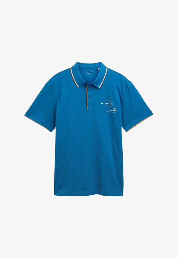 TOM TAILOR KURZARM - Polo shirt - blau