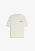 Bershka TERRY PRINT - TSHIRT - Print T-shirt - grey