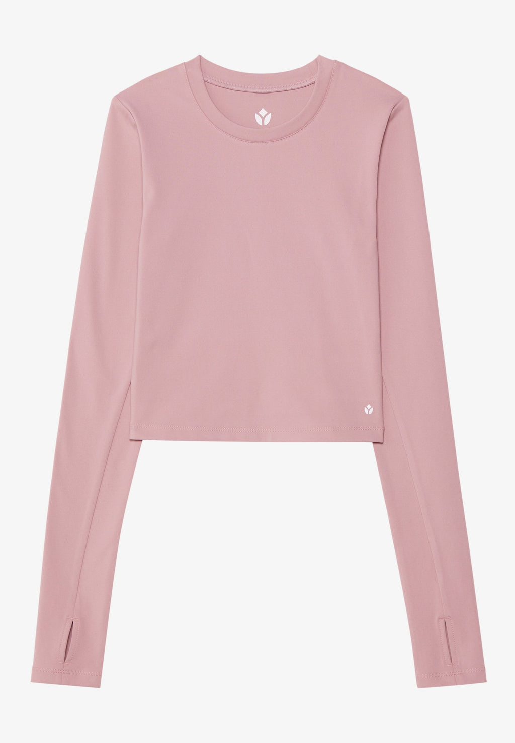 Even&Odd active ESSENTIAL FITTED CROPPED LONG SLEEVE SPORTS TOP