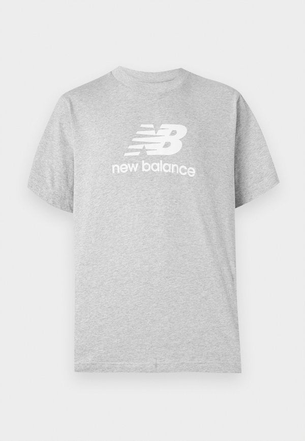 New Balance ESSENTIALS LOGO UNISEX - Print T-shirt - athletic grey