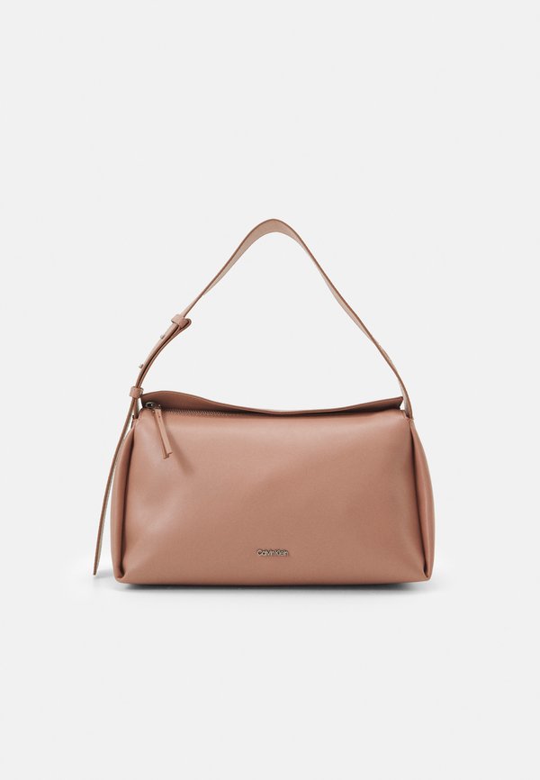 Calvin Klein GRACIE SHOULDER BAG - Handbag - ash rose