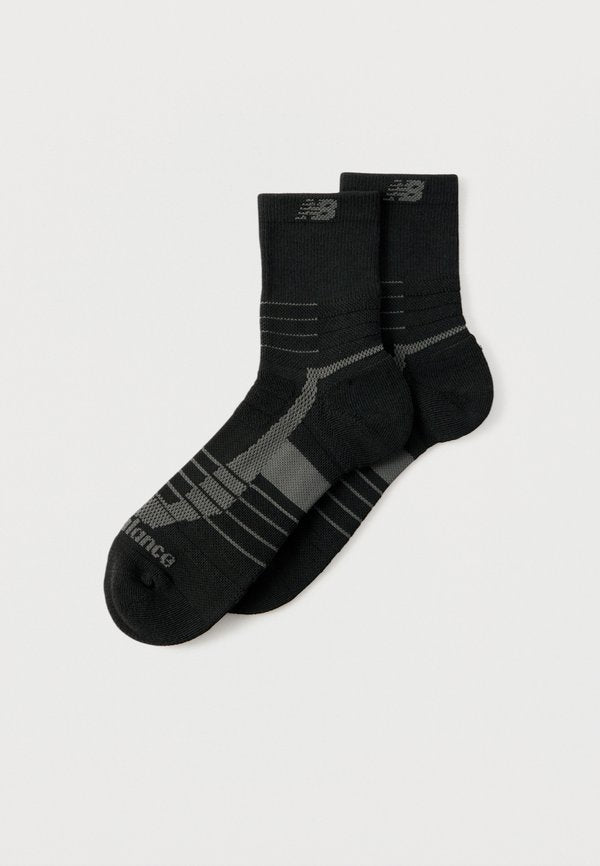 New Balance ZONE CUSHION UNISEX 2 PACK - Sneaker socks - black