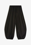 Bershka Trousers - black